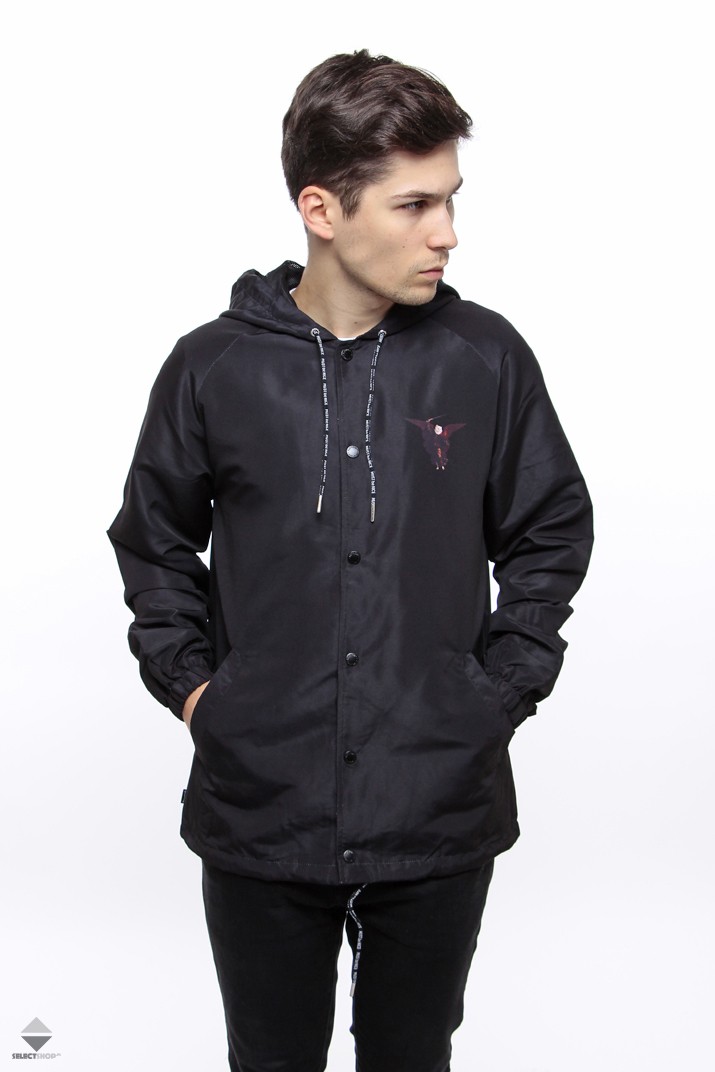 ripndip hell pit black coaches jacket