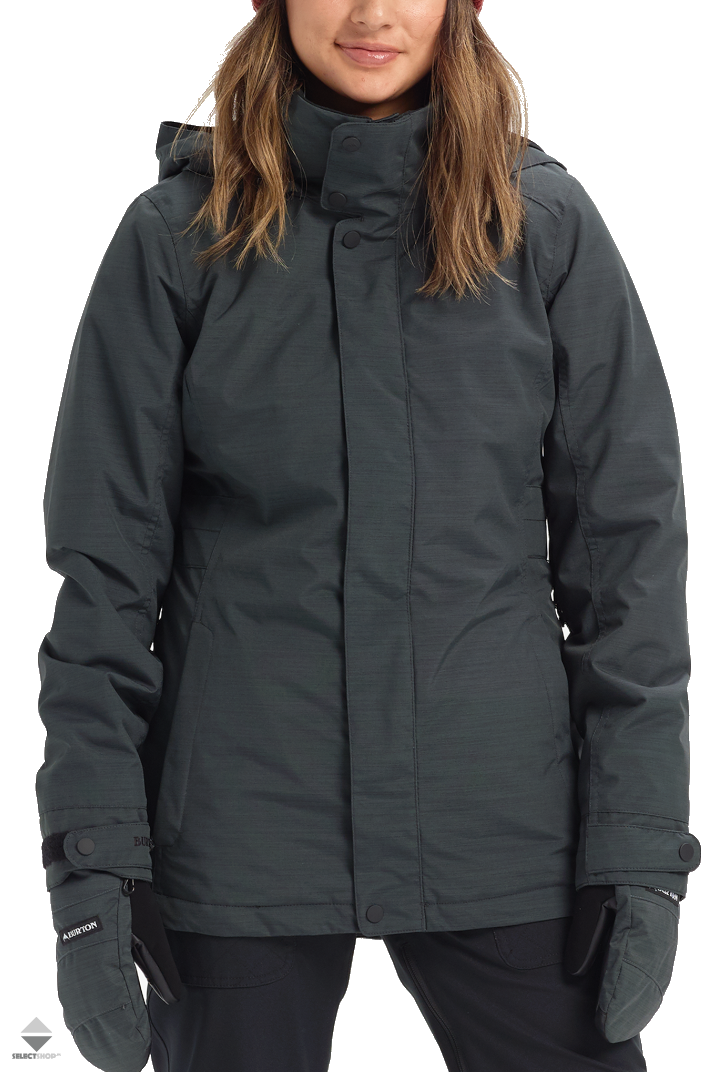 burton jet set jacket balsam heather
