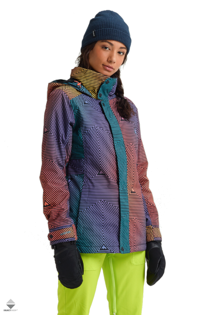 burton women's jet set insulated snowboard jacket