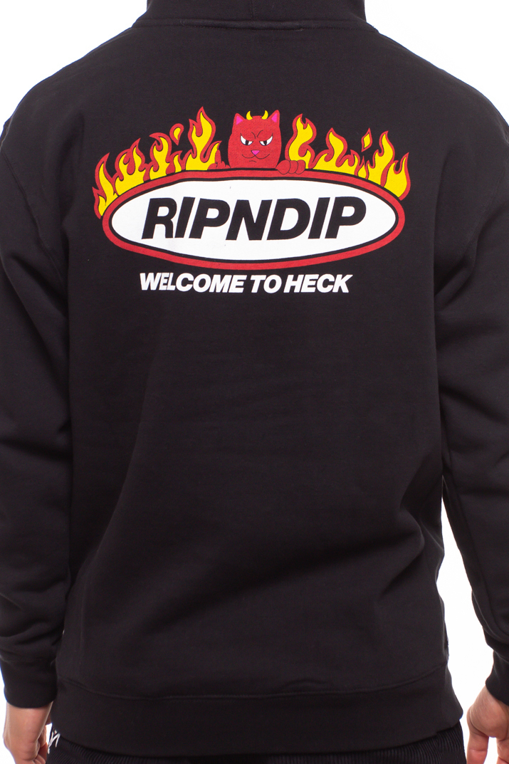 Ripndip Welcome To Heck Hoodie Black RND4536