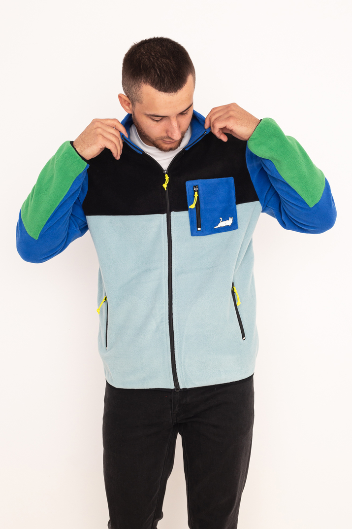 polar fleece full zip jacket