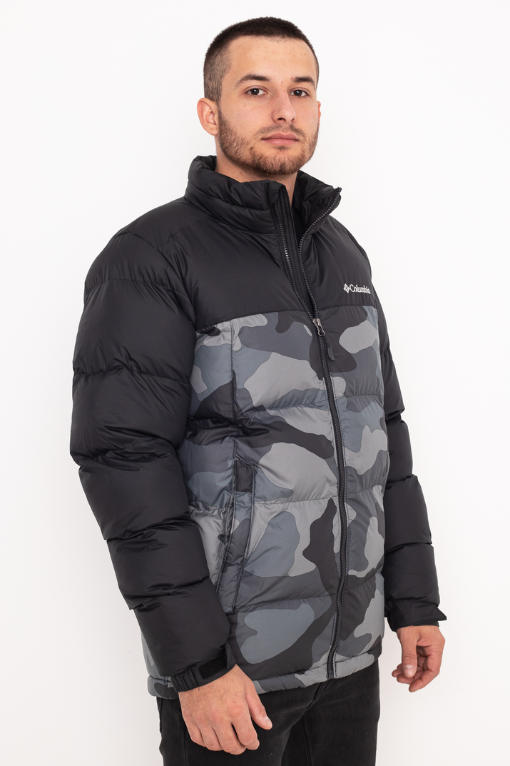 columbia camo puffer jacket