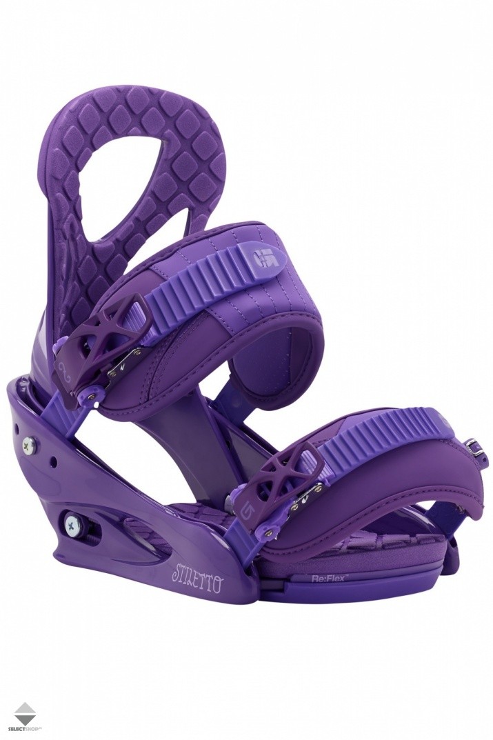 Burton Stiletto Women Snowboard Bindings Purple 10548101500
