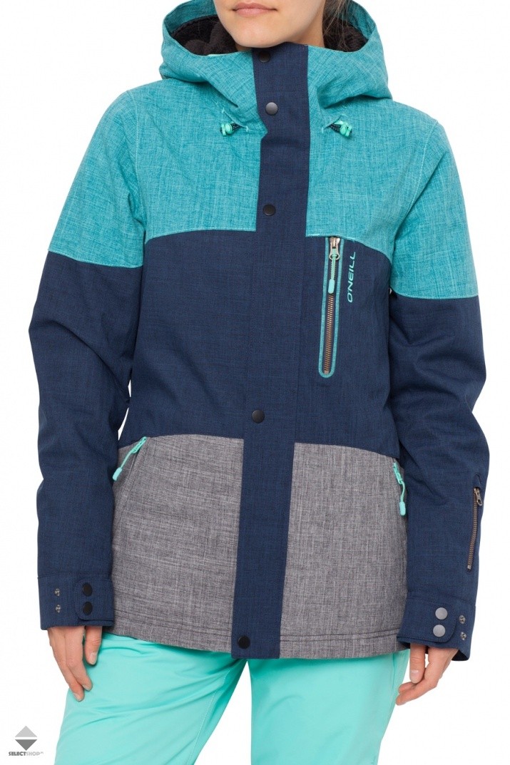 Kurtka Snowboardowa Damska Oneill Coral Jacket Navy Naight