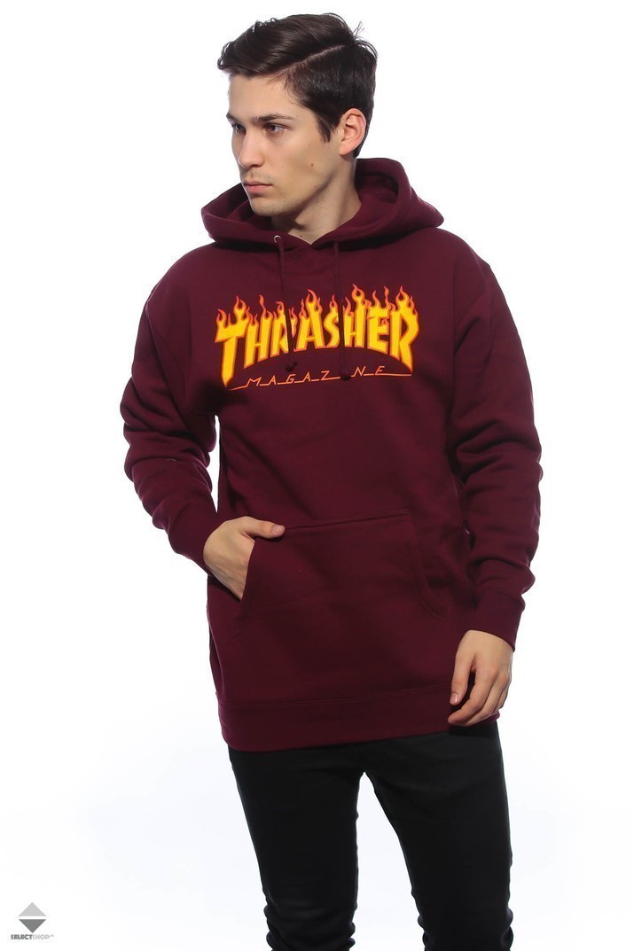 thrasher maroon