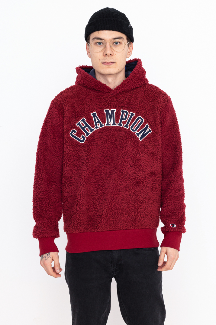 champion red sweatshirt