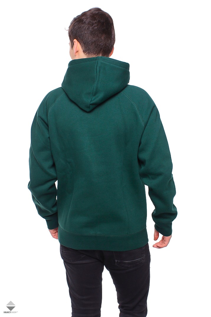 carhartt chase moletom com capuz bottle green