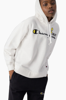 Champion X Smiley 50th Anniversary Edition Script Logo Women's Hoodie