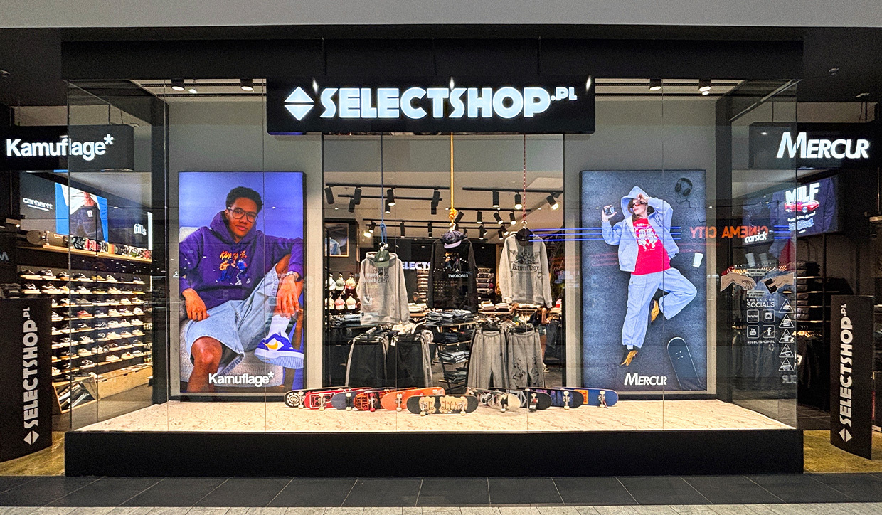 sklep stacjonarny selectshop w Krakowie - Galeria Bonarka