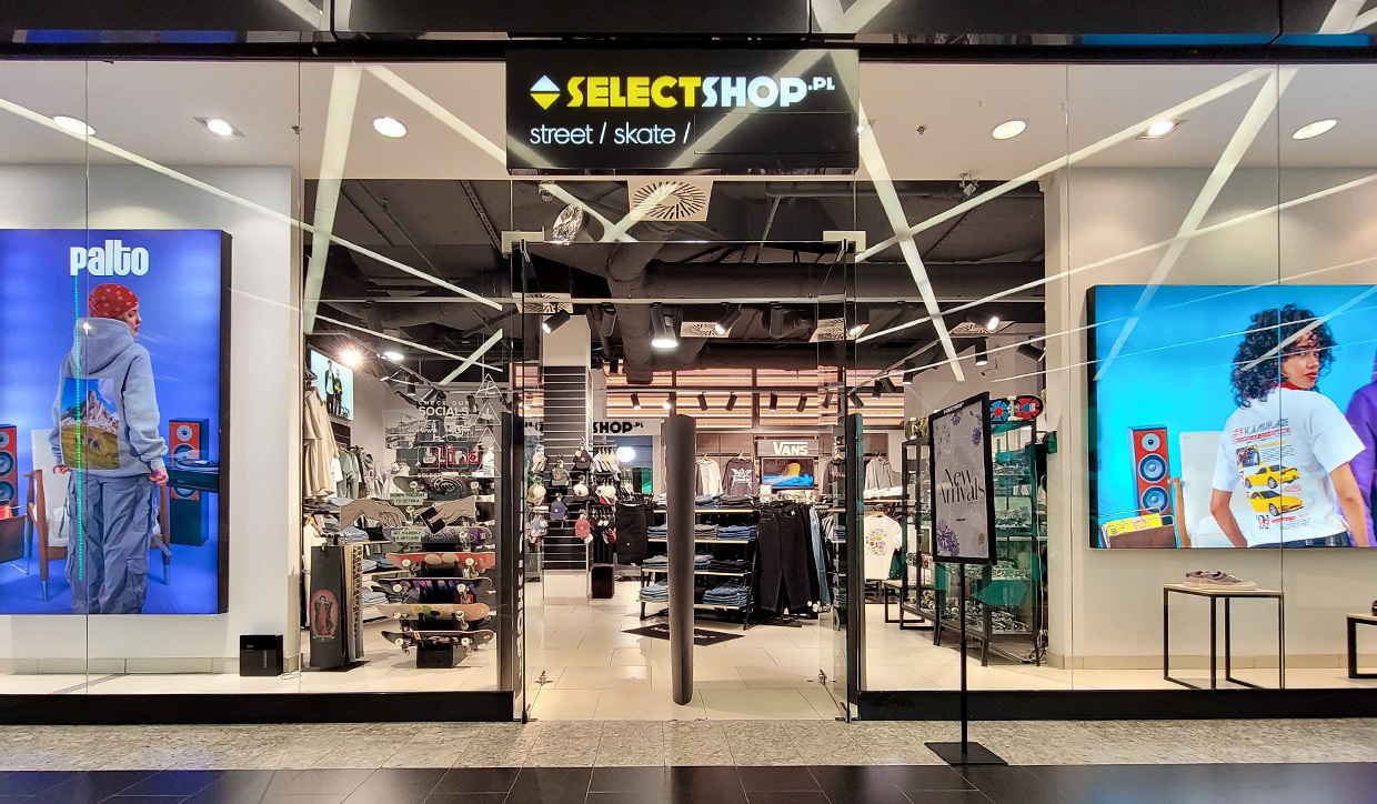 Selectshop w galerii Millenium Hall