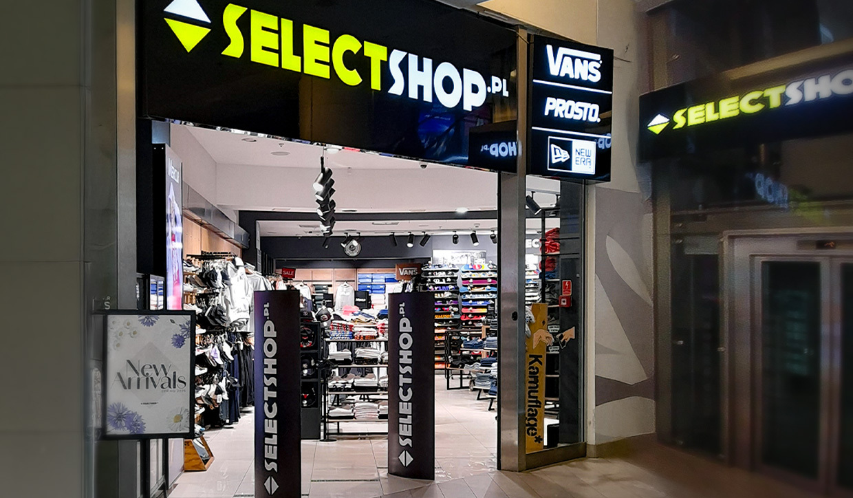 Sklep selectshop w Galeria Rzeszów
